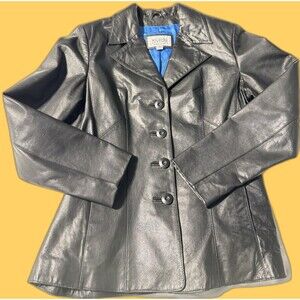 WILSONS Leather Maxima Women Med RN#69426 Leather Vintage Y2k